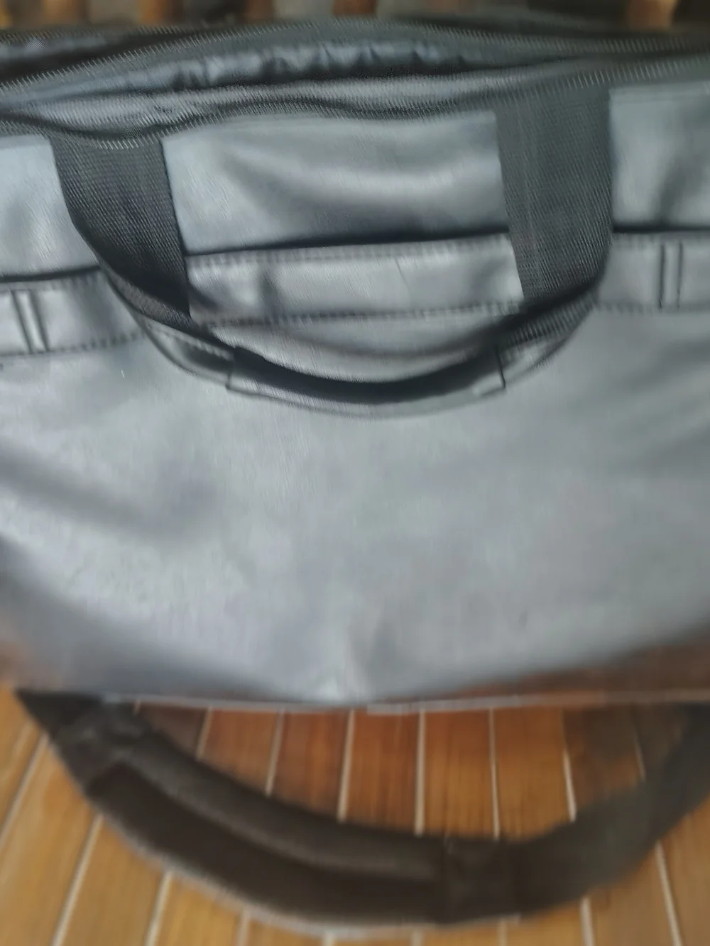 Samsonite Black Leather-Look Travel Briefcase